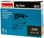 Лобзик Makita 4329  {450Вт,500-3100об\м, ход-18мм, рез-65мм,1.9кг, кор, маятн, Al подошва} ОРИГИНАЛ