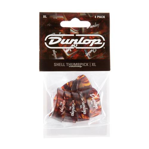 Dunlop 9024P Plastic Thumbpick Shell 4Pack