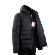 Куртка утепленная с капюшоном мужская MIKASA MT914-049-XL, р.XL, черный