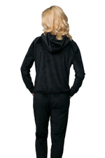 Спортивный костюм с аппликацией из пайеток (Размер: XL) (Цвет: коричневый)