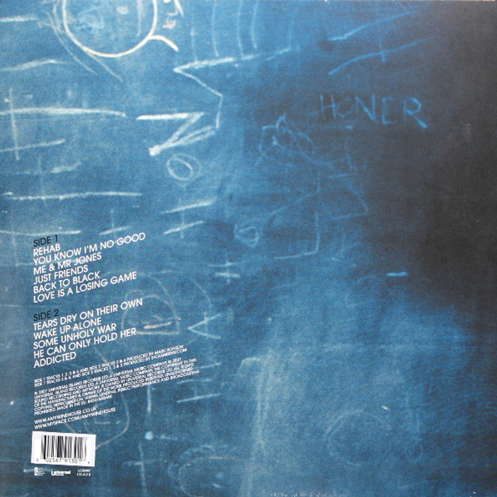 Amy Winehouse / Back To Black (Coloured Vinyl)(LP)