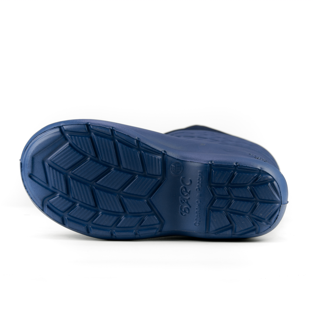 Сапоги зимние из ЭВА женские Барс С-051 с манжетой и утеплителем (-50С), Синий