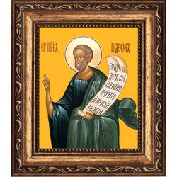 Гедеон, судья Израильский праведный. Икона на холсте.