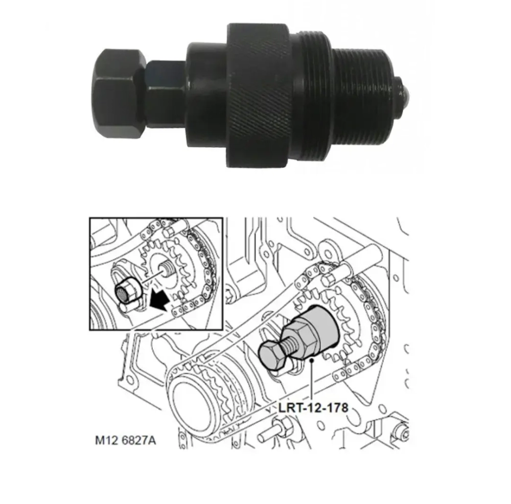 Съемник ТНВД BMW (M47, M57, M47TU, M57TU, M47T2), в блистере RockForce##Rock FORCE RF-9G1501