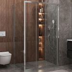 Душевой уголок Cezares Molveno 90x120 AHF-31-120/90-C-CR-IV стекло прозрачное/профиль хром
