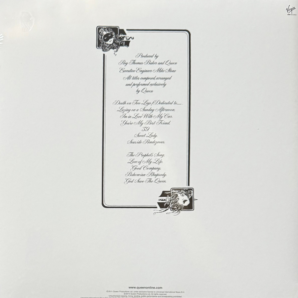 Виниловая пластинка Queen - A Night At The Opera LP