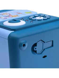 Игрушка Копилка Жирафик, цвет голубой (5962A)