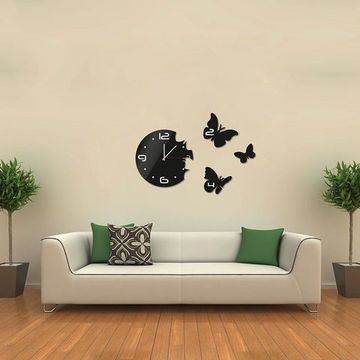 Настенные часы Три бабочки