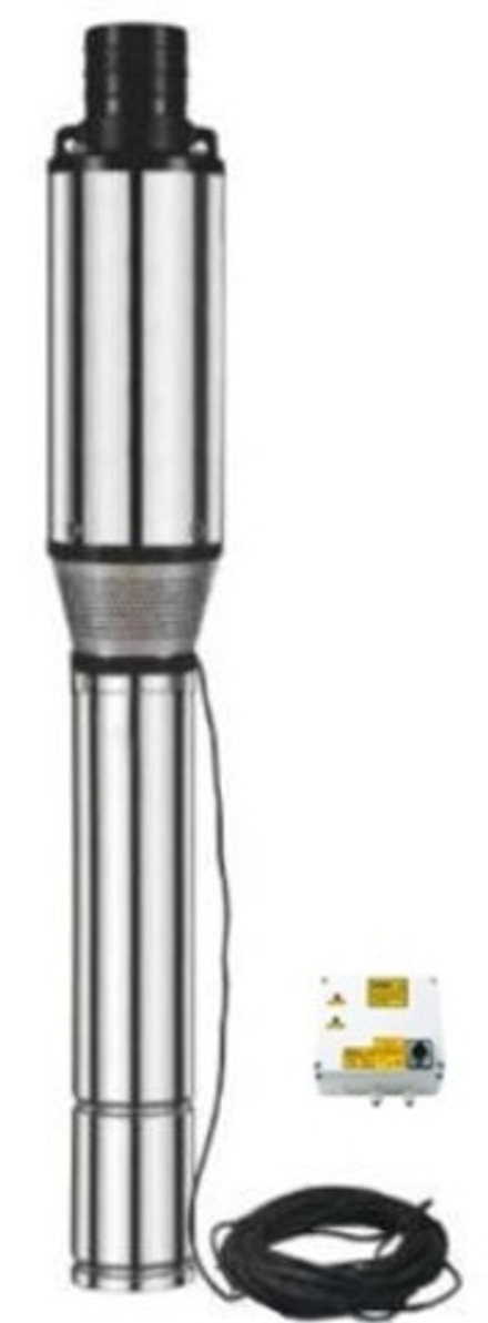 Насос погружной "Vodotok" БЦПЭ-100/150-7-40м-Ч (380В) (насосная часть + мотор + блок защиты мотора)