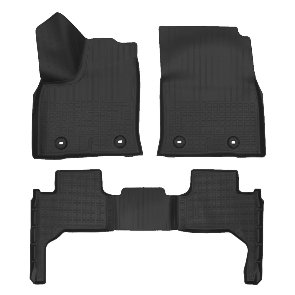 Ковры в салон Norplast/Unidec для Lexus LX600 IV (2022-) Черный, арт.NPA11-C88-530-2