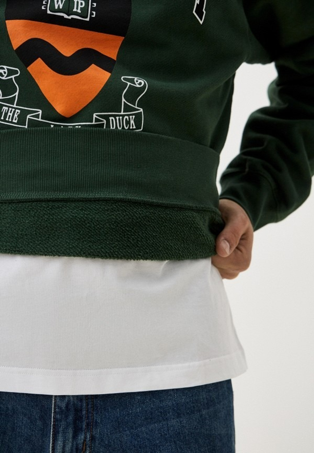 Толстовка мужская CARHARTT Lazy Duck Academy Sweatshirt