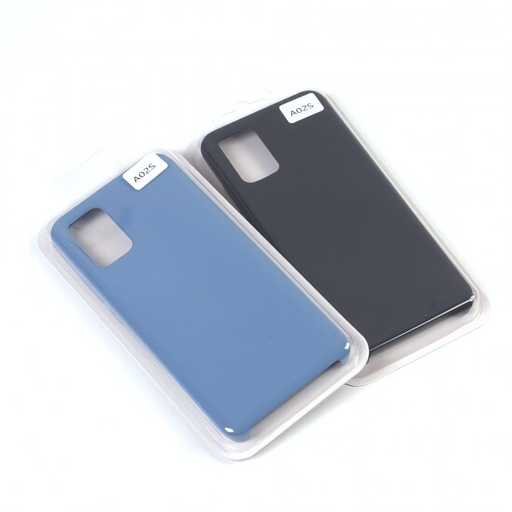 Панель для Samsung Galaxy A02s, SoftTouch, 007002 Черный