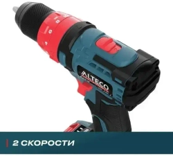 Дрель-шуруповерт, 28 мм, 21 В, 1600 об/мин, патрон - быстрозажимной, разноцветный, надежный