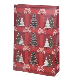 GAEM Пакет подарочный XXL (бумага 210г/м2, блок 12шт, L49 W17 H74 см, 4в.