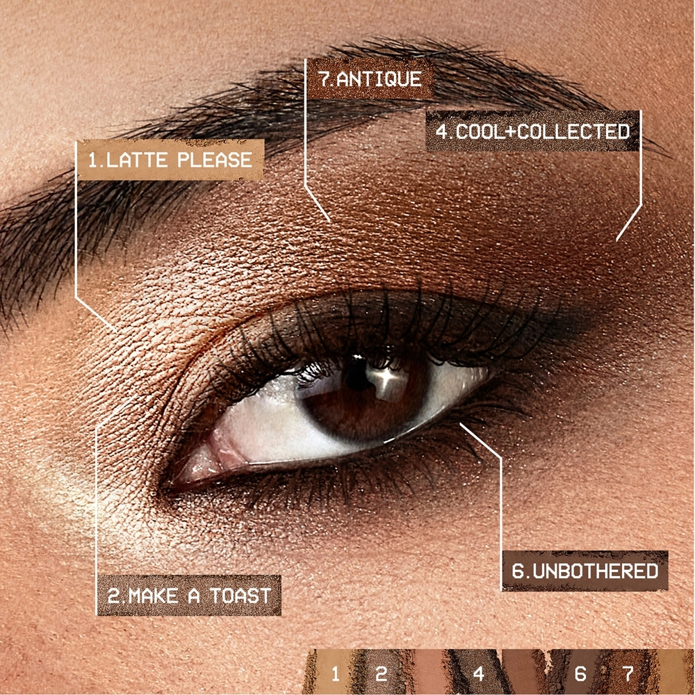 Smashbox Always On Mood Board Eye Shadow Palette - палитра теней для век, 6,8 g