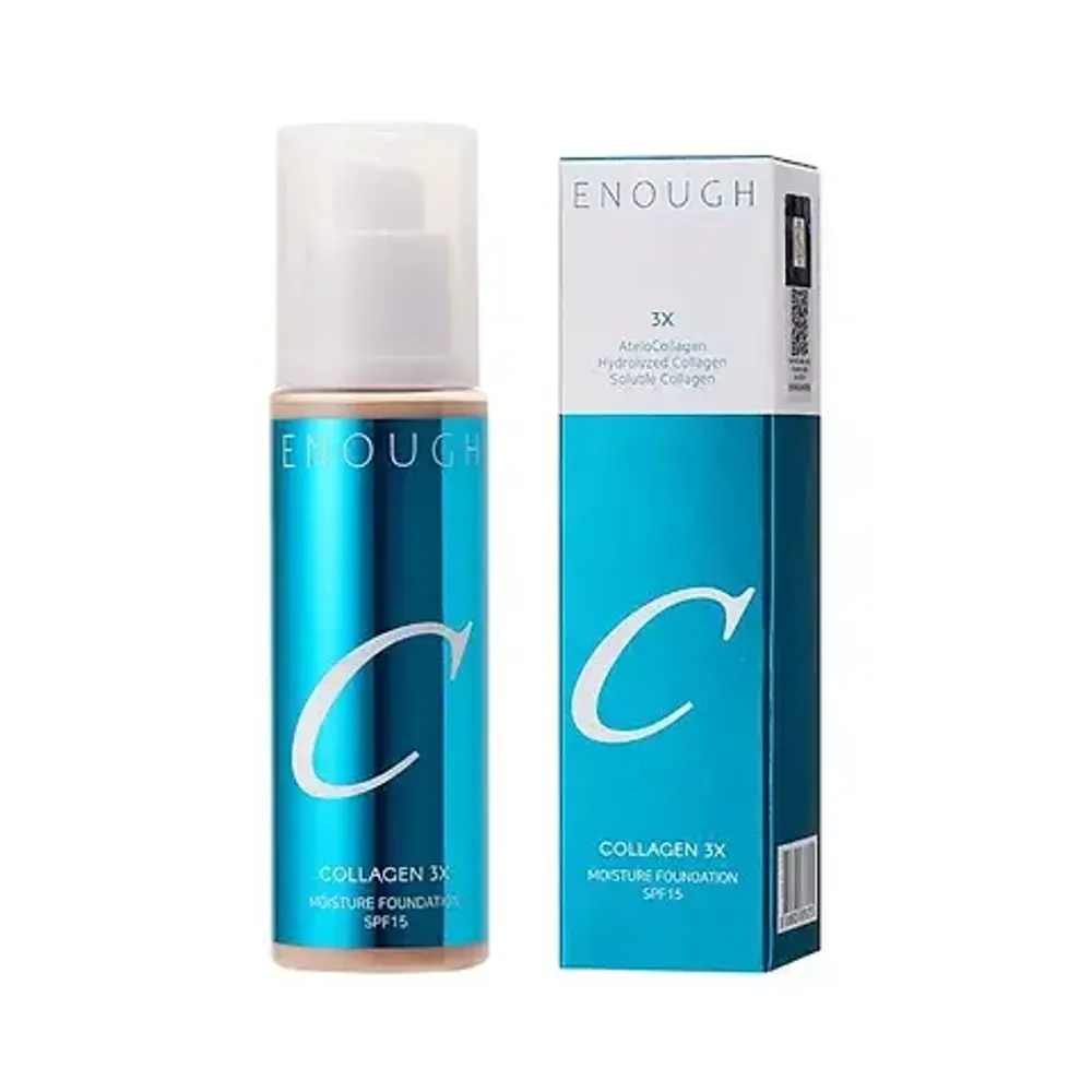 Тональный крем с тройным коллагеном ENOUGH Collagen 3x Moisture Foundation SPF15 100 мл тон 13C