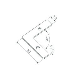 Соединитель профиля FANTOM-W23-90 Set (Arlight, Металл) 045165