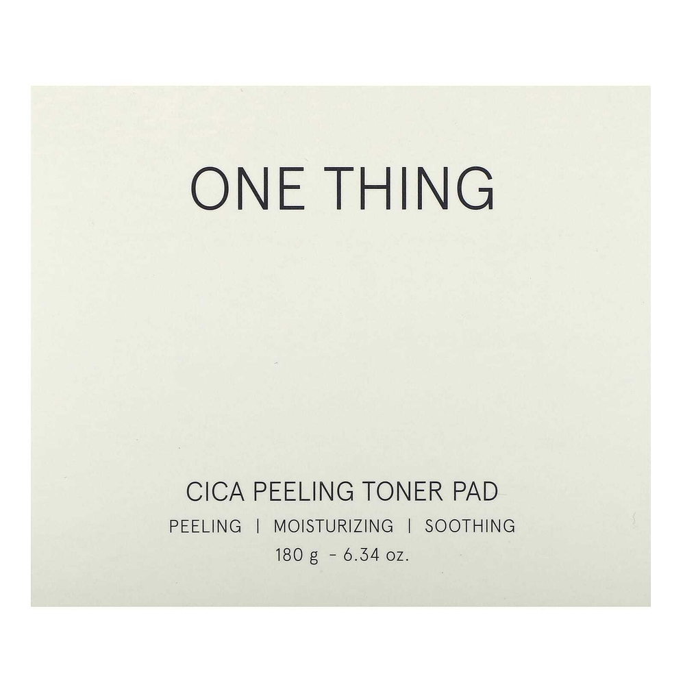 One Thing, Cica, пилинг-тонер, таможня, 180 г (6,34 унции)