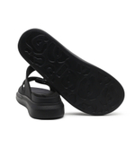 Шлепанцы RUBBER UPPER AND RUB Alexander McQueen - черный(663563 W4Q51)