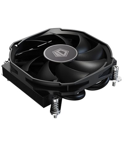 ID-COOLING IS-28i BLACK LGA1851/1700/1200/115X низкопрофильный высота 28mm (48шт/кор, TDP 65W, PWM, 2 тепл.трубки, медная база, FAN 92mm) BOX