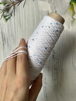 Пряжа Zegna Baruffa с пайетками