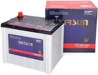 OURSUN ASIA EFB 6CT- 70 ( Q85-D23 ) аккумулятор