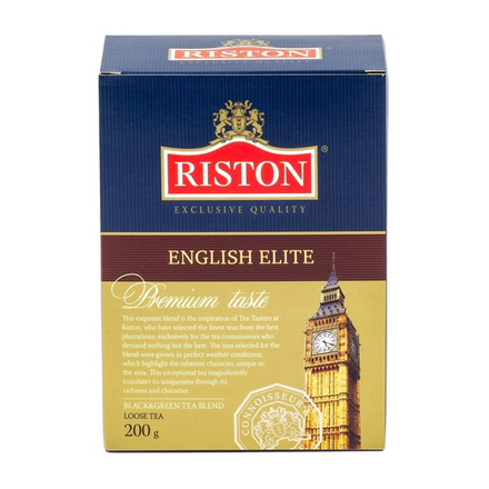 Чай черный с зеленым Riston English Elite Tea, 200 г