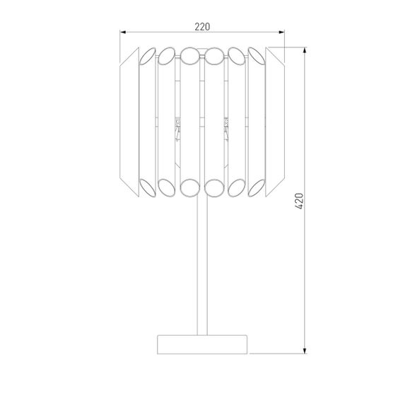 Настольная лампа Bogates Castellie 01106/3