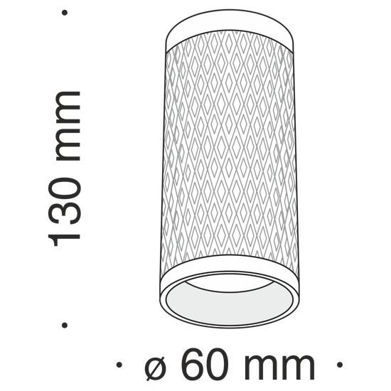Потолочный светильник Technical C036CL-01W
