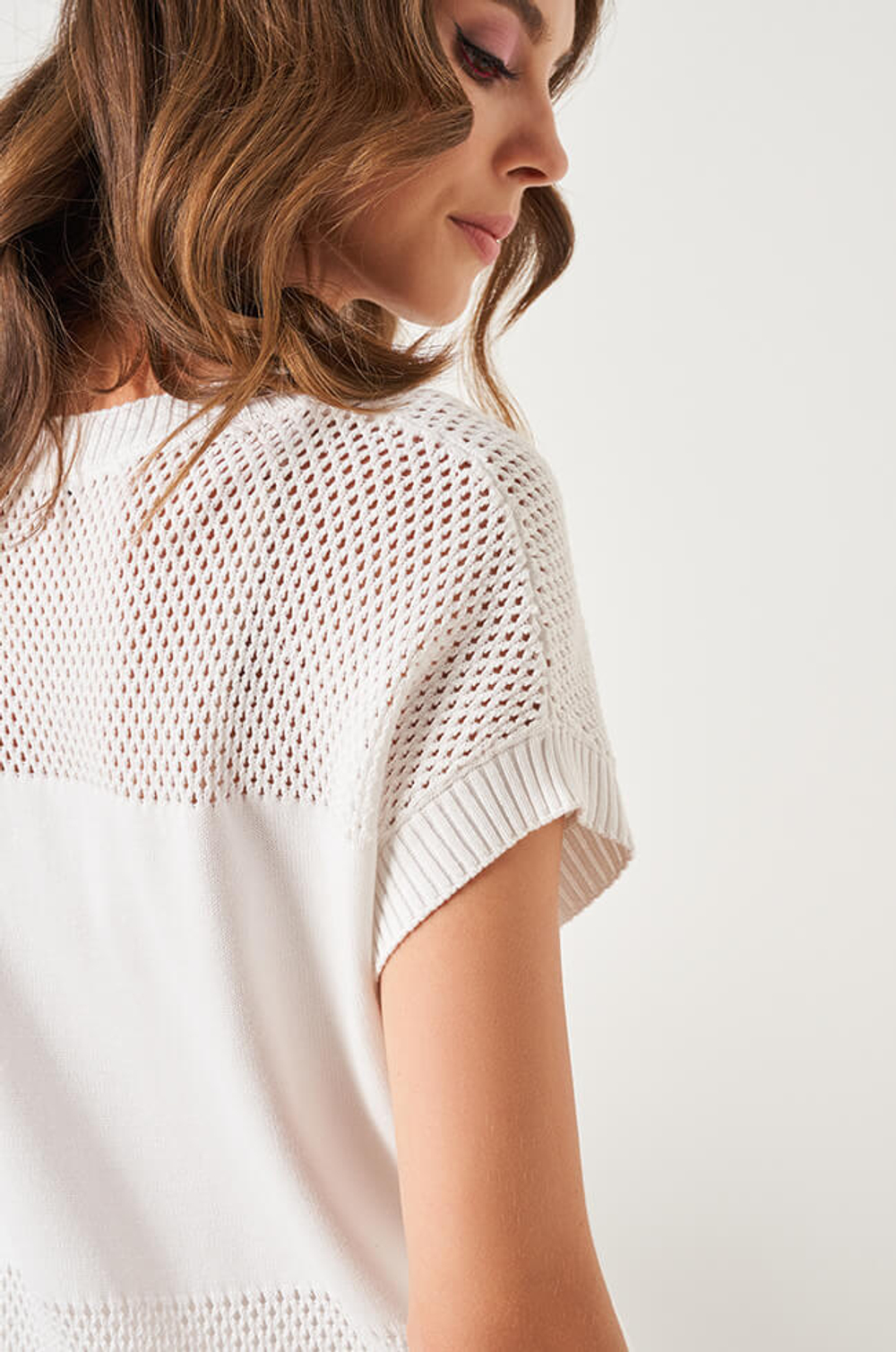 22828 Джемпер женский (белый)