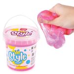 Слайм Style Slime классический "Розовый с ароматом вишни", 150 мл, LORI, Сл-001