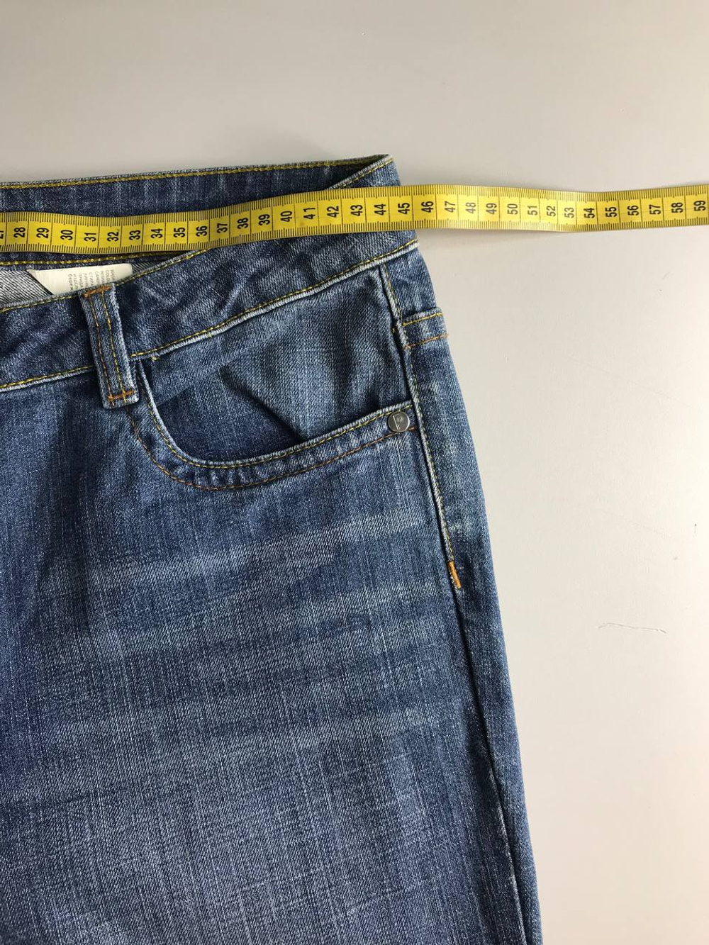 Джинсы Pezzo комфортные, маркировка 44, визуально на 50/52 размер