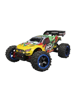 Радиоуправляемая трагги Remo Hobby EVO-R Brushless (зеленая) 4WD 2.4G 1/8 RTR