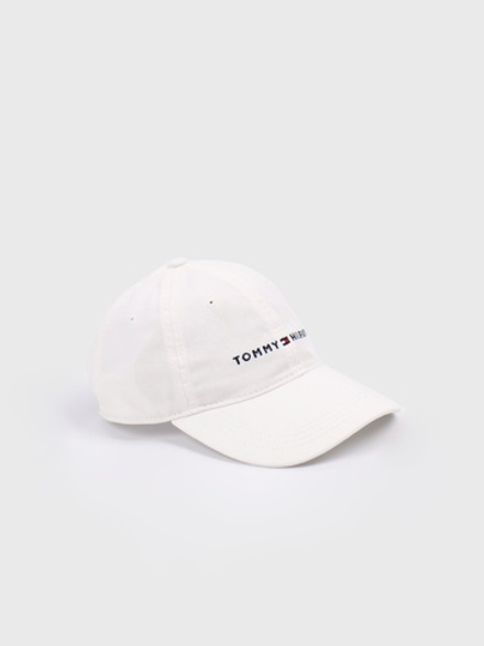 Бейсболка Tommy Hilfiger Embroidered Tommy Logo Bright White