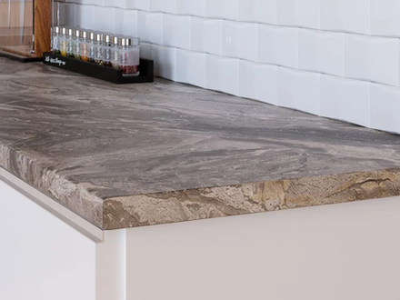 Столешница Мрамор бергамо 5 кат 3050*600*40 \7031\