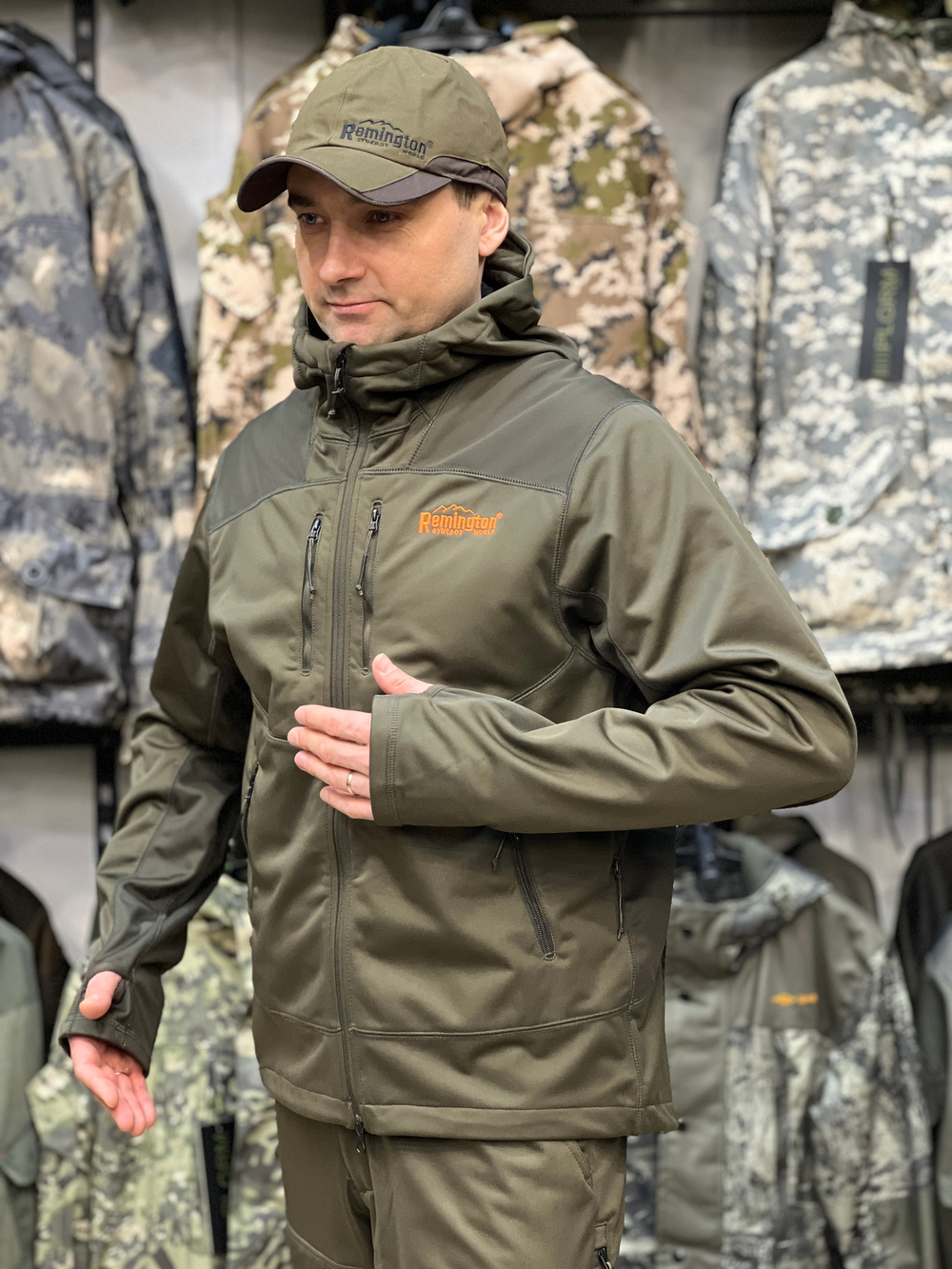 Костюм Remington Stalker Renewed Dark Olive — демисезонный