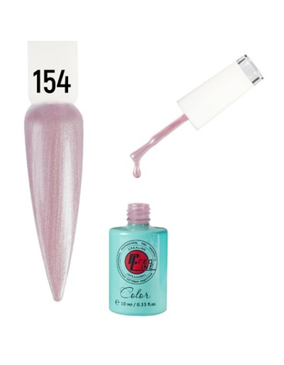 CreaLine Гель-лак UV тон 154 Светлая сирень 10 мл