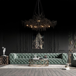 10067/1800 BK Подвесная люстра LOFT IT Bijout