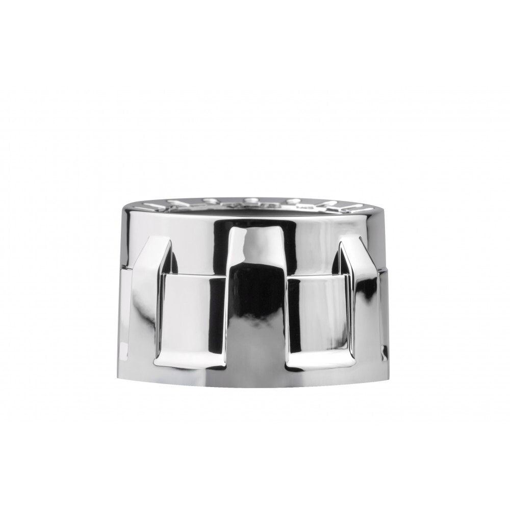 Маска для Би Линзы 2.0" Хром Полу-Круг