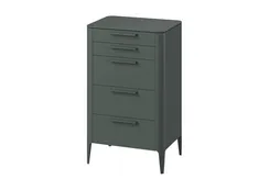 Комод Type oak высокии? 5 ящиков (темно-серый)