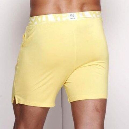 Мужские трусы-шорты желтые GMW Boxer Shorts Yellow