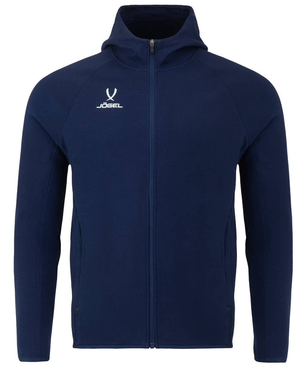 Худи на молнии ESSENTIAL Athlete Hooded FZ Jacket, темно-синий
