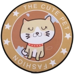 Коврик - лежанка для животных «ЛАПУСИКИ», мистер Томас, цвет как на фото d-60см (лейбл)