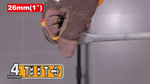 Аккумуляторный бесщеточный перфоратор SDS-Plus INGCO CRHLI422682 INDUSTRIAL 42 В 2,5 Дж 2х2Ач