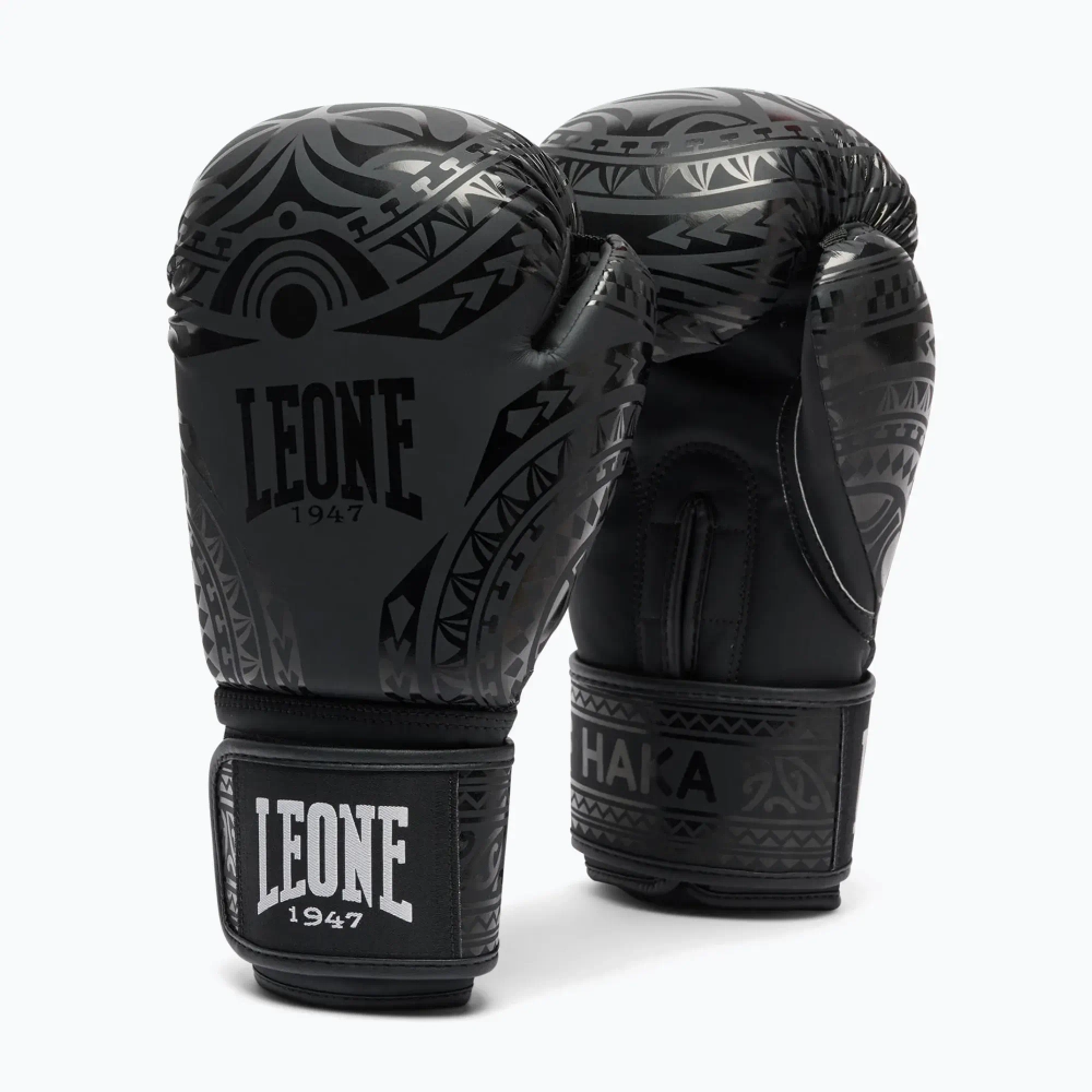 Боксёрские перчатки LEONE 1947 Haka nero/black