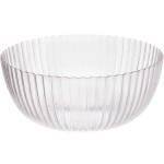 Салатник пластиковый «Мадлен» 20,5*8,6см ромашка, прозрачный