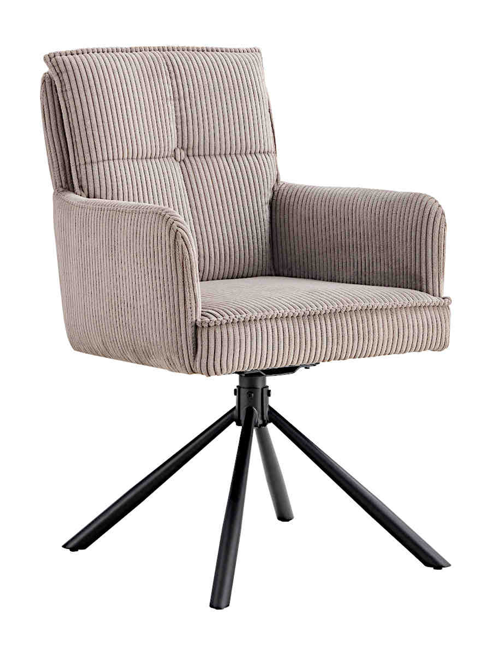 Стул с подлокотниками LA ALTA GEORGE, какао