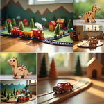 Бумага В листах 10 шт "Цветы и листья" 70 х 70 см (Микс)