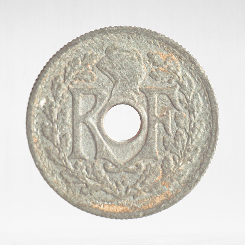 France, 10 Centimes 1945, F