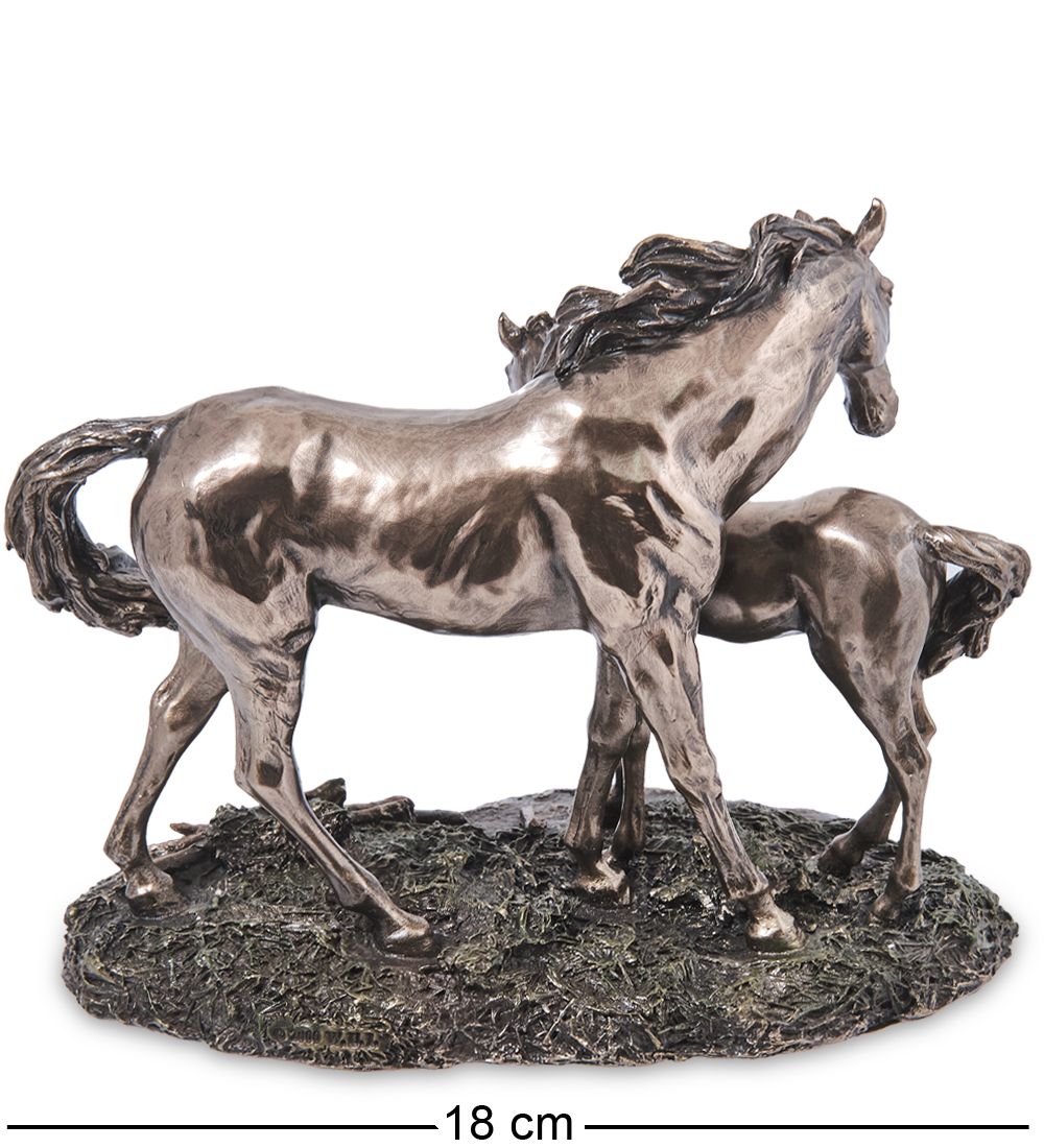 Veronese WS-1409 Статуэтка «Пара лошадей»